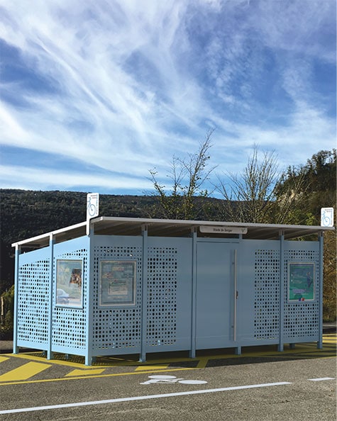 Abri vélos sécurisé extérieur Signaux Girod